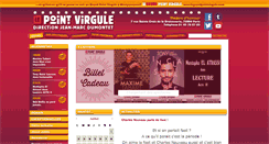 Desktop Screenshot of lepointvirgule.com